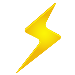 Lightning Icon Free Download as PNG and ICO, Icon Easy
